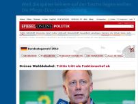 Bild zum Artikel: Fraktionschef der Grünen: Trittin gibt Rücktritt bekannt