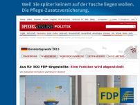 Bild zum Artikel: Aus für 500 FDP-Angestellte: Eine Fraktion wird abgewickelt