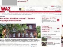 Bild zum Artikel: Bochumer Wahllokal meldet 71 Prozent ungültige Zweitstimmen