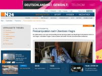 Bild zum Artikel: Zu viel Potenzmittel - 
Penisamputation nach Überdosis Viagra