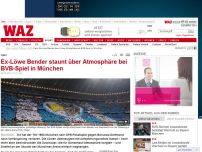 Bild zum Artikel: Ex-Löwe Bender staunt über Atmosphäre bei BVB-Spiel in München