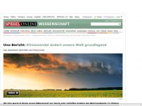 Bild zum Artikel: Uno-Bericht: Klimawandel ändert die Welt grundlegend