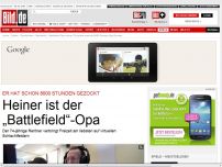 Bild zum Artikel: 8000 Stunden gezockt - Heiner ist der„Battlefield“-Opa