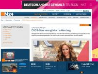 Bild zum Artikel: Auto crasht in Bus - 
DSDS-Stars verunglücken in Hamburg