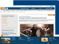 Bild zum Artikel: Wird 'Star Wars' Realität? - 
Forscher sind dem Laserschwert auf der Spur