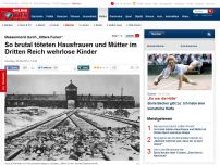 Bild zum Artikel: Massenmord durch „Hitlers Furien“ - So brutal töteten Hausfrauen und Mütter im Dritten Reich wehrlose Kinder