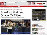 Bild zum Artikel: Brief an Staatsanwalt - Ronaldo bittet umGnade für Flitzer