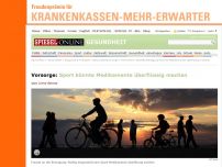 Bild zum Artikel: Vorsorge: Sport könnte Medikamente überflüssig machen
