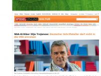 Bild zum Artikel: NSA-Kritiker Ilija Trojanow: Deutscher Schriftsteller darf nicht in die USA einreisen