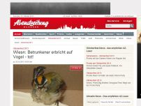 Bild zum Artikel: Oktoberfest 2013: Wiesn: Betrunkener erbricht auf Vogel - tot!