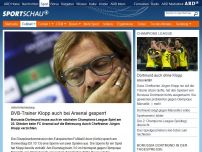 Bild zum Artikel: Uefa-Entscheidung: BVB-Trainer Klopp auch bei Arsenal gesperrt