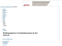 Bild zum Artikel: Bedingungsloses Grundeinkommen in der Schweiz: Sehnsucht nach einem Schlaraffenland