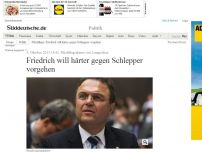 Bild zum Artikel: Flüchtlingsdrama von Lampedusa: Friedrich will härter gegen Schlepper vorgehen