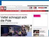 Bild zum Artikel: Qualifying in Südkorea - Vettel schnapptsich die Pole