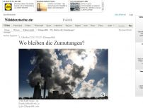 Bild zum Artikel: Klimapolitik: Wo bleiben die Zumutungen?