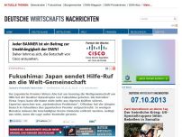 Bild zum Artikel: Fukushima: Japan sendet Hilfe-Ruf an die Welt-Gemeinschaft