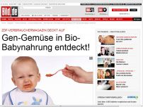 Bild zum Artikel: ZDF deckt auf - Gen-Gemüse in Bio-Babynahrung!