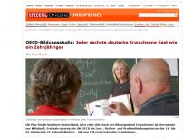 Bild zum Artikel: OECD-Bildungsstudie: Jeder sechste deutsche Erwachsene liest wie ein Zehnjähriger