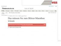 Bild zum Artikel: Aktion gegen Raser: Das müssen Sie zum Blitzer-Marathon wissen