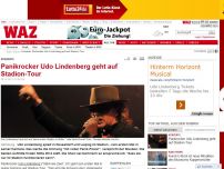 Bild zum Artikel: Panikrocker Udo Lindenberg geht auf Stadion-Tour