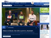 Bild zum Artikel: Aktion im Studio: Die CDU sucht ihr „Herzblatt“