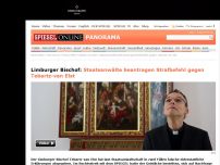 Bild zum Artikel: Limburger Bischof: Staatsanwaltschaft beantragt Strafbefehl gegen Tebartz-van Elst