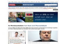 Bild zum Artikel: Ex-Ministerpräsident: Kurt Beck wird Pharmalobbyist