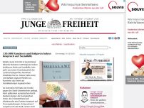 Bild zum Artikel: 130.000 Rümänen und Bulgaren haben Anspruch auf Sozialhilfe