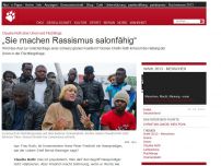 Bild zum Artikel: Claudia Roth über Union und Flüchtlinge: „Sie machen Rassismus salonfähig“