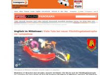 Bild zum Artikel: Neue Katastrophe im Mittelmeer: Boot mit 200 Flüchtlingen vor Lampedusa gekentert