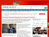 Bild zum Artikel: Gerichtsurteil: Friedrich fürchtet Zuwanderung ins Hartz-IV-System