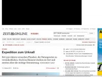 Bild zum Artikel: Physiker: 
			  Expedition zum Urknall