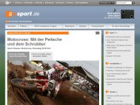 Bild zum Artikel: Motocross: Mit der Peitsche und dem Schrubber