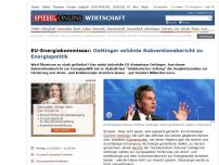 Bild zum Artikel: EU-Energiekommissar: Oettinger schönte Subventionsbericht zu Energiepolitik