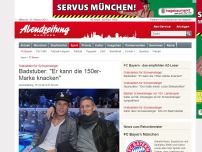 Bild zum Artikel: Gratulanten für Schweinsteiger: Badstuber:  'Er kann die 150er-Marke knacken'