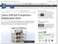 Bild zum Artikel: Experten warnen: Taifun trifft auf Fukushima - Katastrophe droht