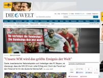 Bild zum Artikel: Bayerns Dante: 'Unsere WM wird das größte Ereignis der Welt'