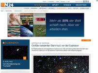 Bild zum Artikel: Supernova im Universum - 
Größter bekannter Stern kurz vor der Explosion