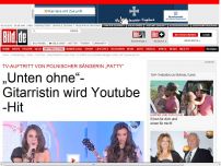 Bild zum Artikel: Auf Youtube ein Hit - Fake-Gitarristinunten ohne