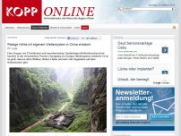 Bild zum Artikel: Riesige Höhle mit eigenem Wettersystem in China entdeckt (Verbotene Archäologie)