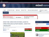 Bild zum Artikel: Kein Fake: Mädchen in Roma-Lager in Griechenland aufgefunden – Identität ungeklärt