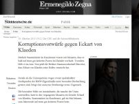 Bild zum Artikel: Die CDU und die Automobilindustrie: Korruptionsvorwürfe gegen Eckart von Klaeden