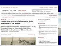 Bild zum Artikel: 100 Jahre DLRG: 
			  Jeder Deutsche ein Schwimmer, jeder Schwimmer ein Retter