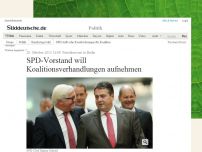 Bild zum Artikel: Parteikonvent in Berlin: SPD stellt zehn Kernforderungen für Koalition