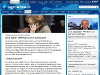 Bild zum Artikel: NSA hat möglicherweise Merkels Handy überwacht