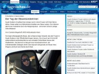 Bild zum Artikel: Aktionstag: Saudi Arabiens Frauen übernehmen das Steuer