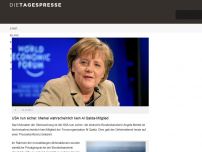 Bild zum Artikel: USA nun sicher: Merkel wahrscheinlich kein Al Qaida-Mitglied