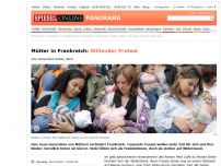 Bild zum Artikel: Mütter in Frankreich: Stillender Protest