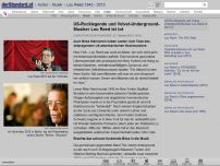 Bild zum Artikel: 1942 - 2013 - 'Rolling Stone': US-Rocksänger Lou Reed gestorben