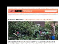 Bild zum Artikel: Orkantief 'Christian': Tote und Verkehrschaos in Deutschland